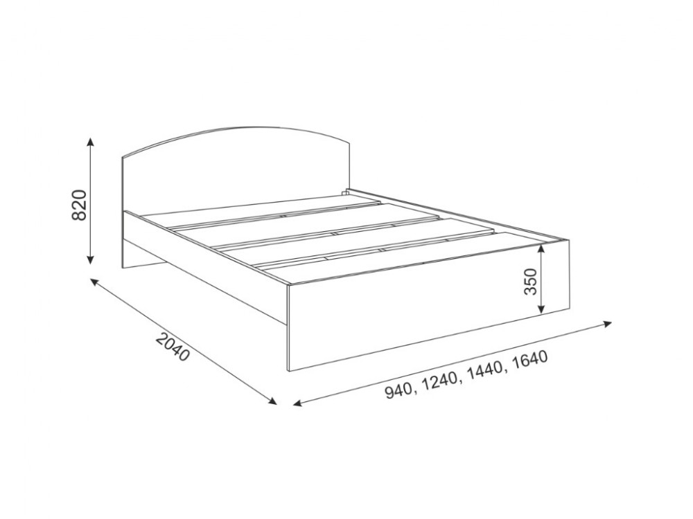 Ширина полуторной кровати стандарт взрослый