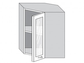 1.60.3у Шкаф настенный (h=720) угловой на 600мм со стекл. дверцей в Екатеринбурге - магазин96.com | фото