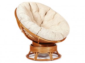 Кресло-качалка Papasan w 23/01 B с подушкой Cognac, ткань Старт в Екатеринбурге - магазин96.com | фото