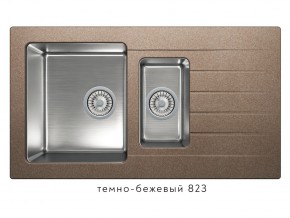 Мойка комбинированная Tolero twist TTS-890 Темно-бежевый 823 в Екатеринбурге - магазин96.com | фото