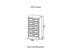 ВМ-10 Комод в Екатеринбурге - магазин96.com | фото